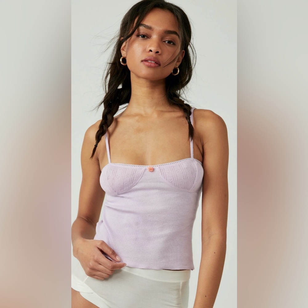 Free People La Fluer Weekend Vibe Cami